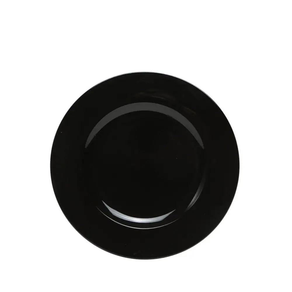 PIATTO PIANO 33 CM SATURNO NERO 0003 COSTA VERDE - 10260353 - MEDRI