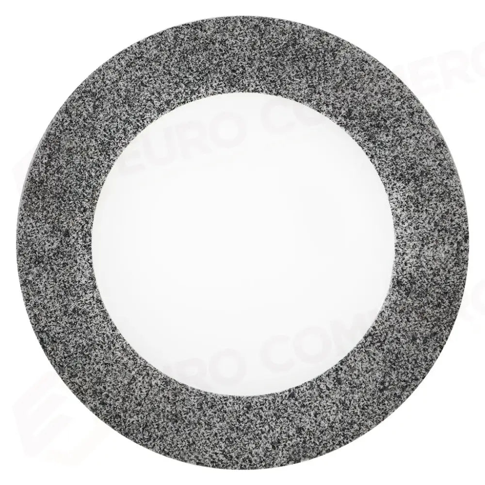 PIATTO PIANO 33 CM SATURNO RAW GRIGIO COSTA VERDE - 10260416 - MEDRI