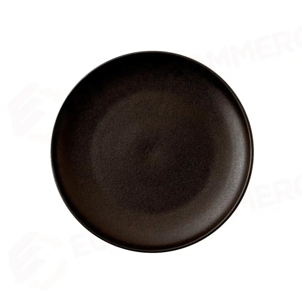 PIATTO PIANO - BLACK CLAY - PADERNO