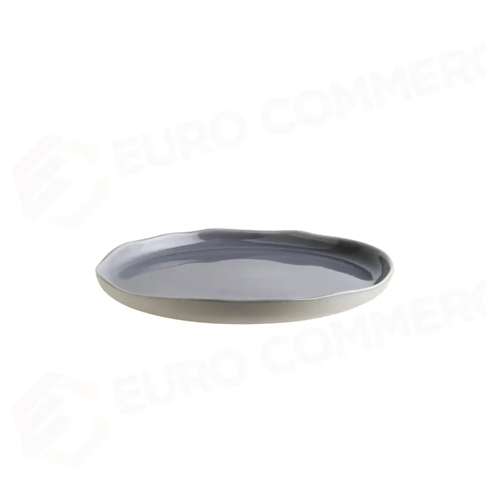 PIATTO PIANO C/BORDO CM.21 CRAS GREY - B.GRS.CRA21DZ - BONNA - PIATTI GOURMET