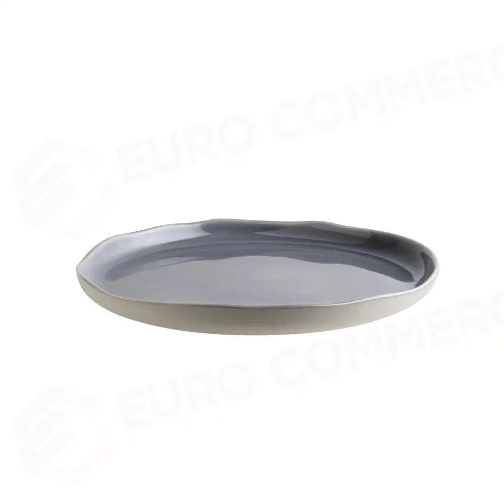 PIATTO PIANO C/BORDO CM.25 CRAS GREY - B.GRS.CRA25DZ - BONNA - PIATTI GOURMET