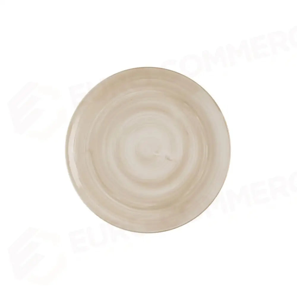 PIATTO PIANO COUPE 16.5 CM CANVAS NATURAL STONECAST CSNTEVP61 CHURCHILL - 9783264 - MEDRI