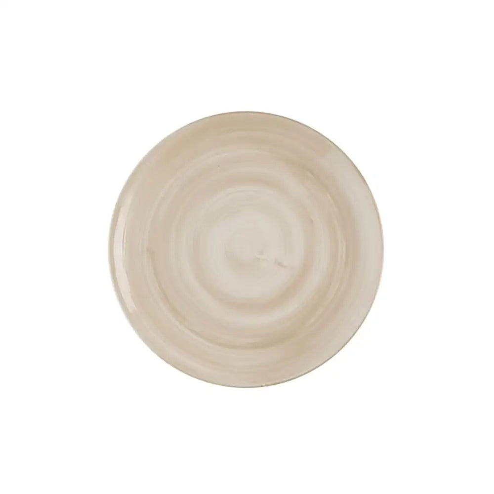 PIATTO PIANO COUPE 16.5 CM CANVAS NATURAL STONECAST CSNTEVP61 CHURCHILL - 9783264 - MEDRI