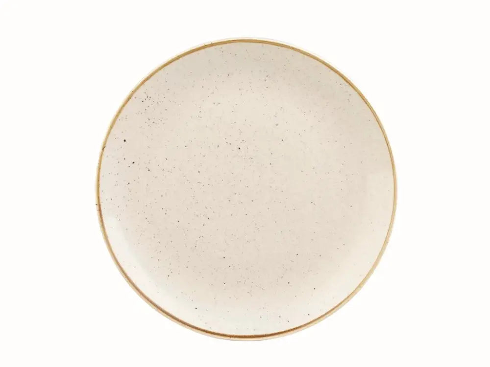 PIATTO PIANO COUPE 16,5 CM STONECAST BARLEY WHITE SWHSEVP61 CHURCHILL - 9780733 - MEDRI