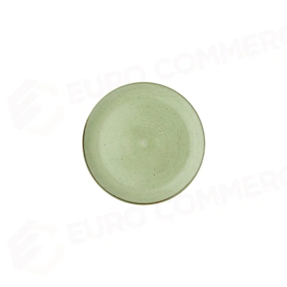 PIATTO PIANO COUPE 16.5 CM STONECAST SAGE GREEN SSASEVP61 CHURCHILL - 9782911 - MEDRI