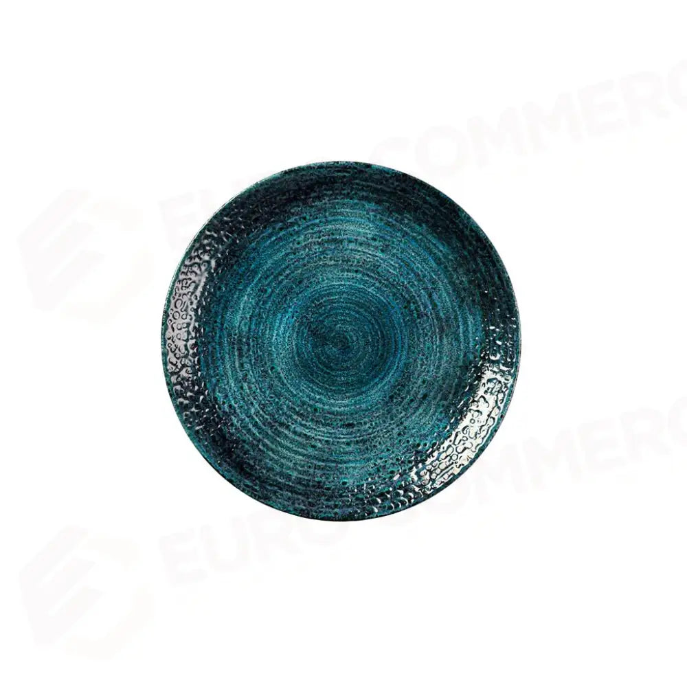 PIATTO PIANO COUPE 16.5 CM STUDIO PRINTS HOMESPUN CHROMA MARINE HCBLEVP61 CHURCHILL - 9782894 - MEDRI