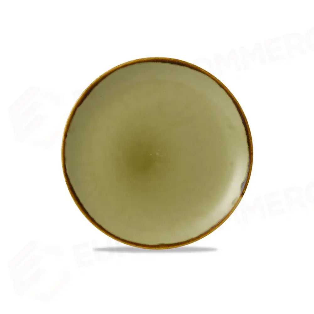PIATTO PIANO COUPE 21,7 CM HARVEST GREEN HVGREVP81 DUDSON - 9782491 - MEDRI