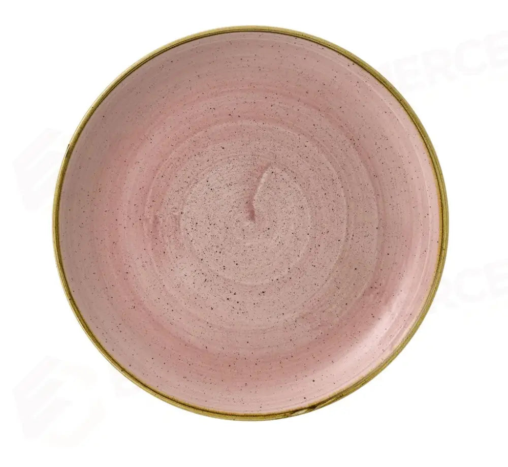 PIATTO PIANO COUPE 21,7 CM STONECAST PETAL PINK SPPSEVP81 CHURCHILL - 9781800 - MEDRI