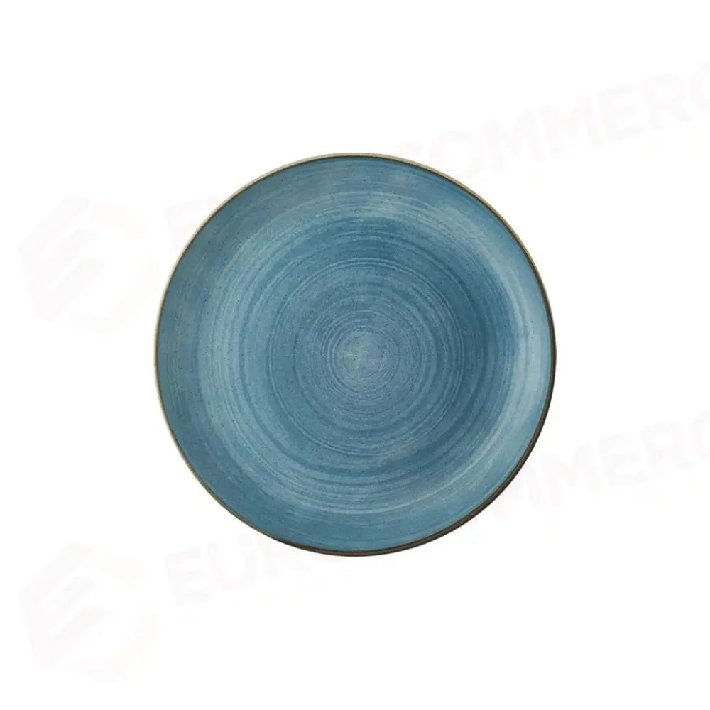 PIATTO PIANO COUPE 21.7 CM STONECAST RAW TEAL SRBEEVP81 CHURCHILL - 9782589 - MEDRI