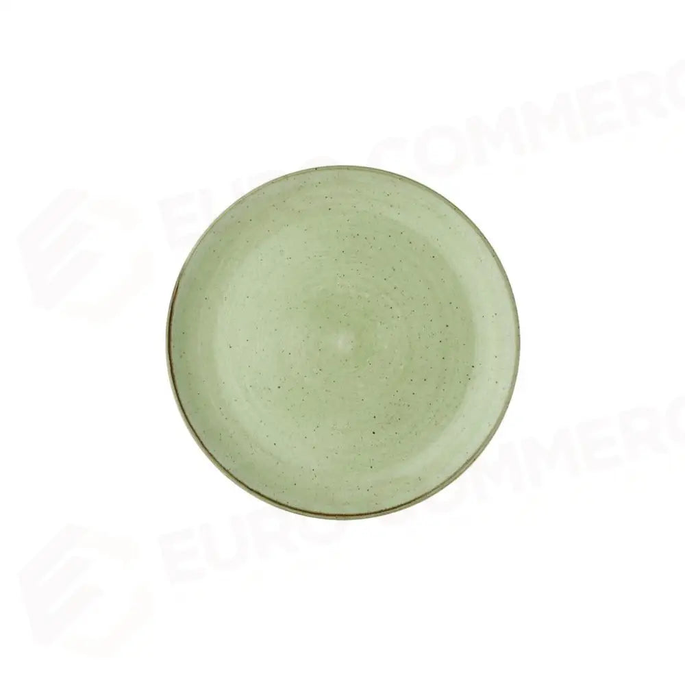 PIATTO PIANO COUPE 21.7 CM STONECAST SAGE GREEN SSASEVP81 CHURCHILL - 9782910 - MEDRI