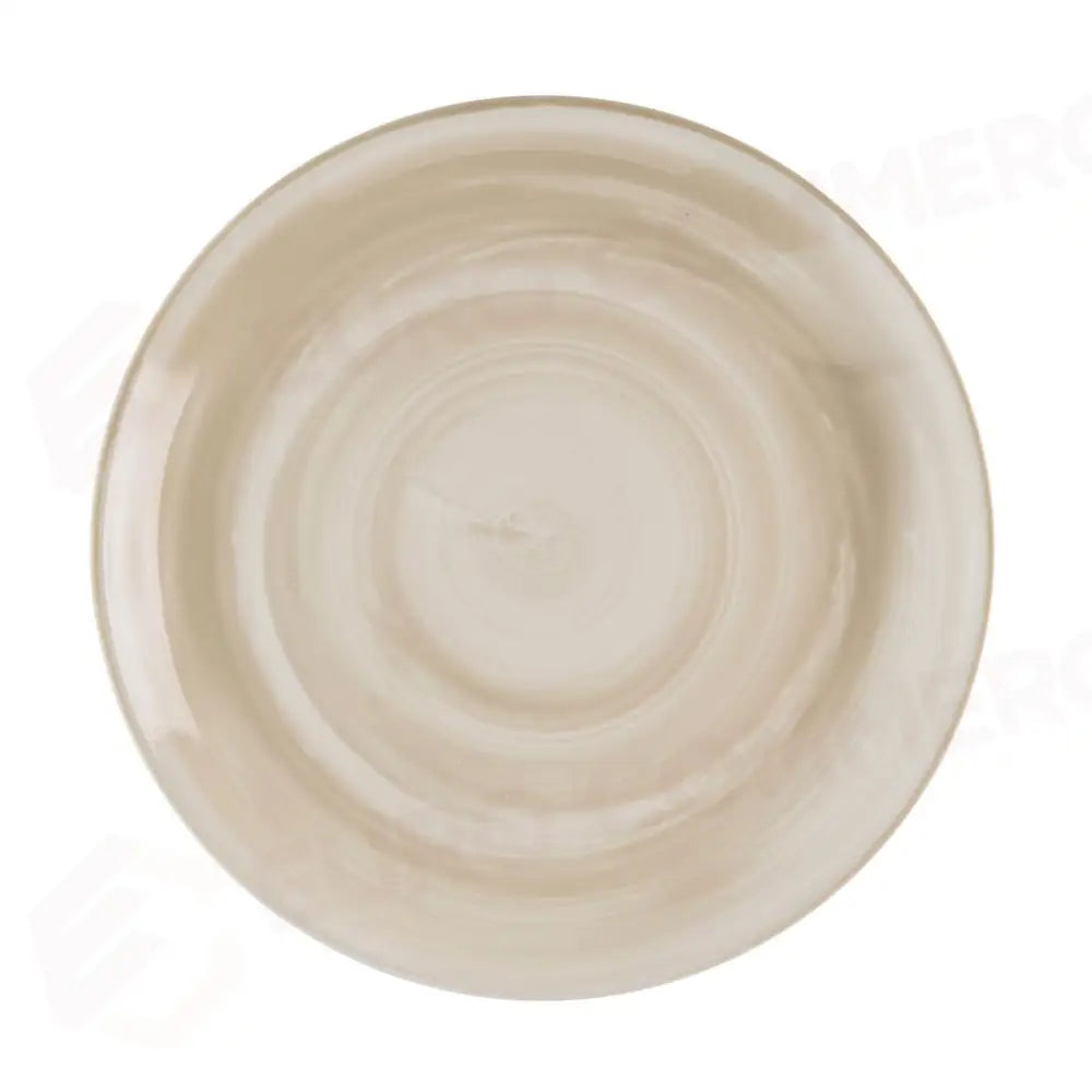 PIATTO PIANO COUPE 26 CM CANVAS NATURAL STONECAST CSNTEV101 CHURCHILL - 9783262 - MEDRI