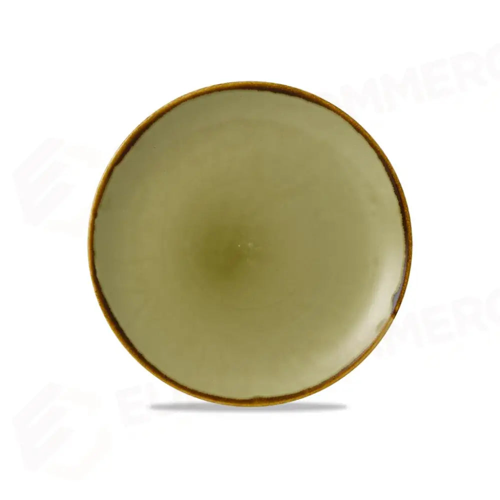 PIATTO PIANO COUPE 26 CM HARVEST GREEN HVGREV101 DUDSON - 9782490 - MEDRI