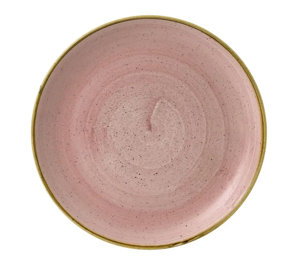 PIATTO PIANO COUPE 26 CM STONECAST PETAL PINK SPPSEV101 CHURCHILL - 9781799 - MEDRI