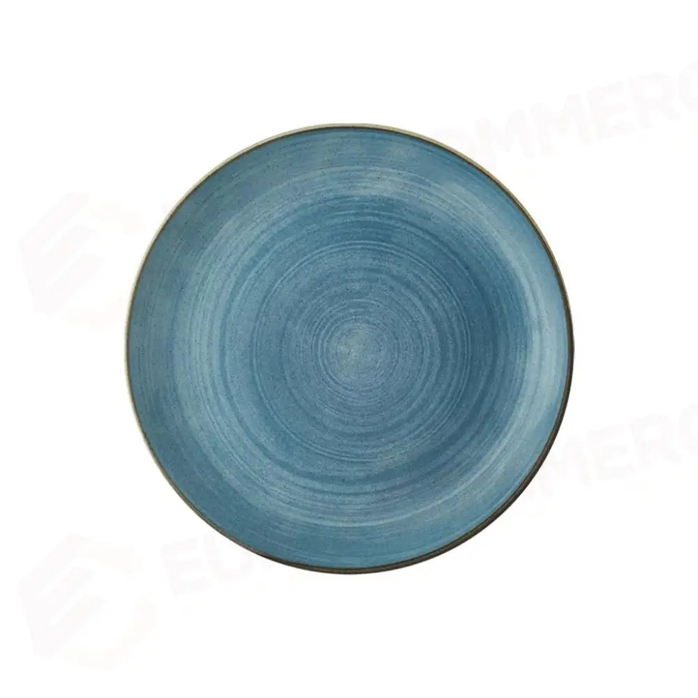 PIATTO PIANO COUPE 26 CM STONECAST RAW TEAL SRBEEV101 CHURCHILL - 9782588 - MEDRI
