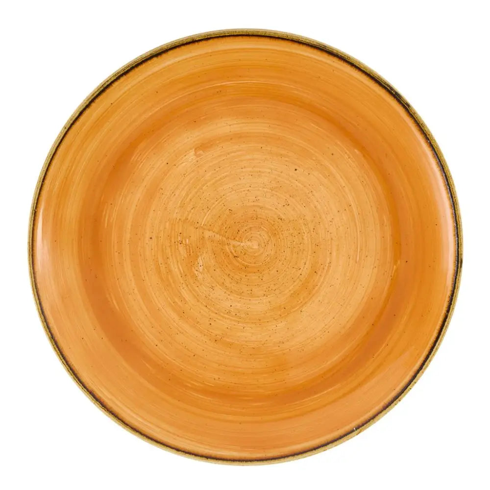 PIATTO PIANO COUPE 26 CM TANGERINE STONECAST STGSEV101 CHURCHILL - 9783110 - MEDRI