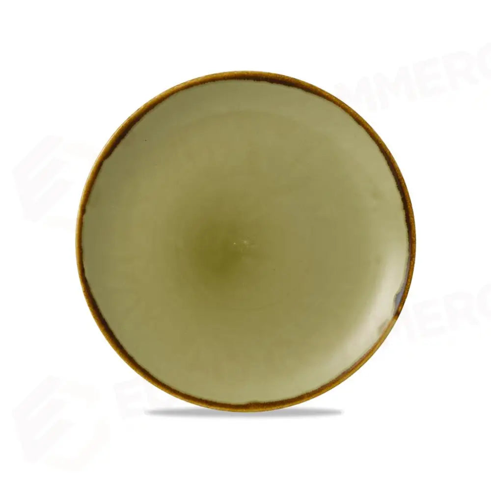 PIATTO PIANO COUPE 28,8 CM HARVEST GREEN HVGREV111 DUDSON - 9781872 - MEDRI