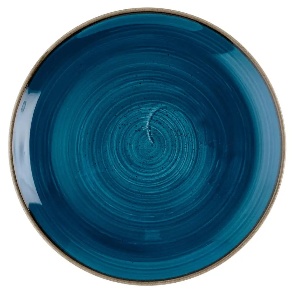 PIATTO PIANO COUPE 28.8 CM JAVA BLUE STONECAST SNTSEV111 CHURCHILL - 9783282 - MEDRI