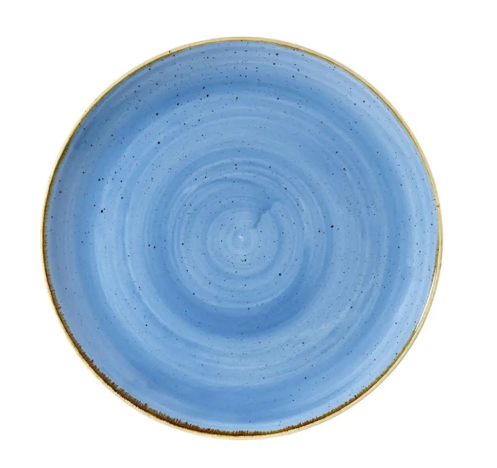 PIATTO PIANO COUPE 28,8 CM STONECAST CORNFLOWER BLUE SCFSEV111 CHURCHILL - 9780881 - MEDRI