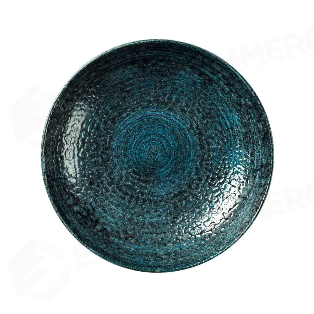 PIATTO PIANO COUPE 28.8 CM STUDIO PRINTS HOMESPUN CHROMA MARINE HCBLEV111 CHURCHILL - 9782859 - MEDRI