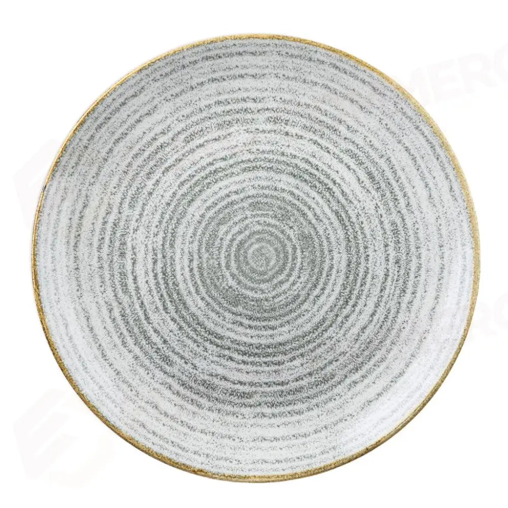 PIATTO PIANO COUPE 28,8 CM STUDIO PRINTS HOMESPUN STONE GREY SPSGEV111 CHURCHILL - 9780840 - MEDRI