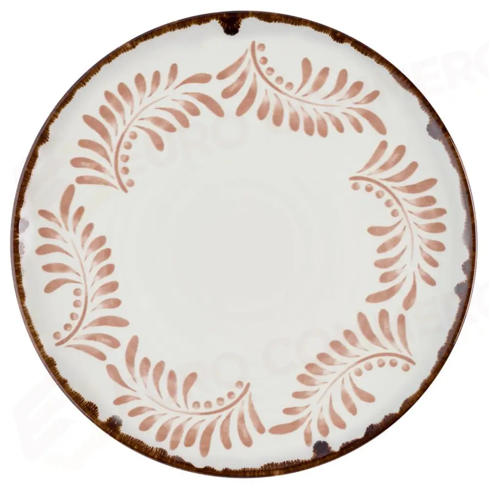 PIATTO PIANO COUPE 28.8 CM TERRACOTTA HARVEST MEDITERRANEAN METEEV111 DUDSON - 9783300 - MEDRI