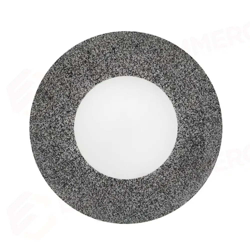 PIATTO PIANO COUPE 28 CM SATURNO RAW GRIGIO COSTA VERDE - 10260414 - MEDRI