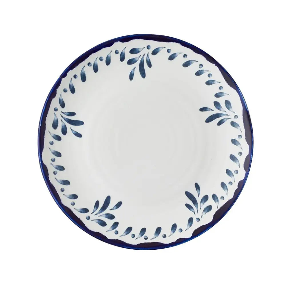 PIATTO PIANO COUPE ORGANIC 27.5 CM HARVEST MEDITERRANEAN BLUE MEIKDU271 DUDSON - 9782954 - MEDRI