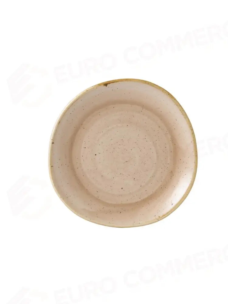 PIATTO PIANO ORGANIC 18,6 CM STONECAST NUTMEG CREAM SNMSOG71 CHURCHILL - 9780897 - MEDRI