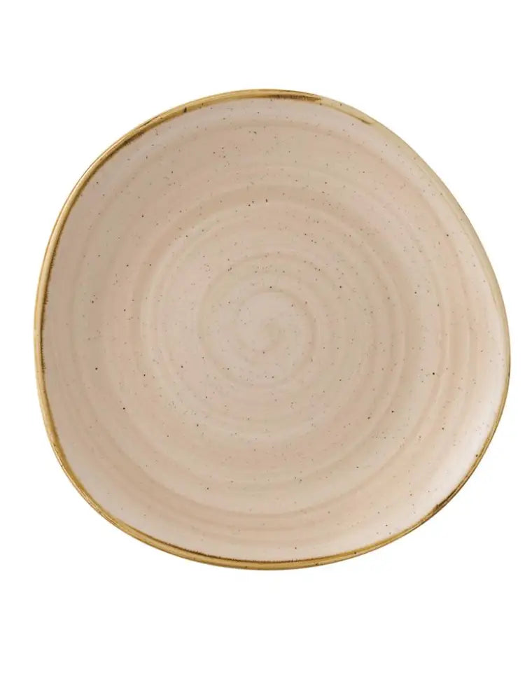 PIATTO PIANO ORGANIC 28,6 CM STONECAST NUTMEG CREAM SNMSOG111 CHURCHILL - 9780894 - MEDRI