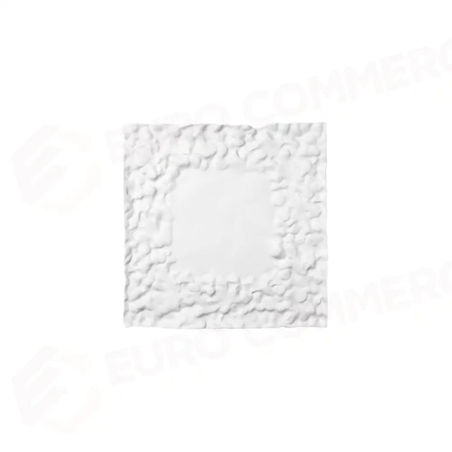 ASSIETTE PLATE CARRÉE 15X15 CM SANS ÉMAIL MATERIA - MAT.09 - SUR MESURE
