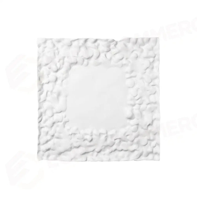 ASSIETTE PLATE CARRÉE CM. 23X23 SANS ÉMAIL MATERIA - MAT.08 - SUMISURA