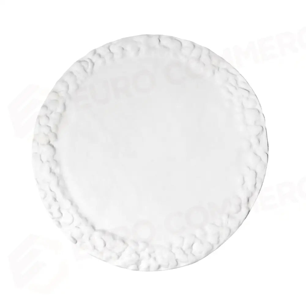 PIATTO PIANO TONDO CM.29 SENZA SMALTO MATERIA - MAT.27 - SUMISURA - Piatti Gourmet