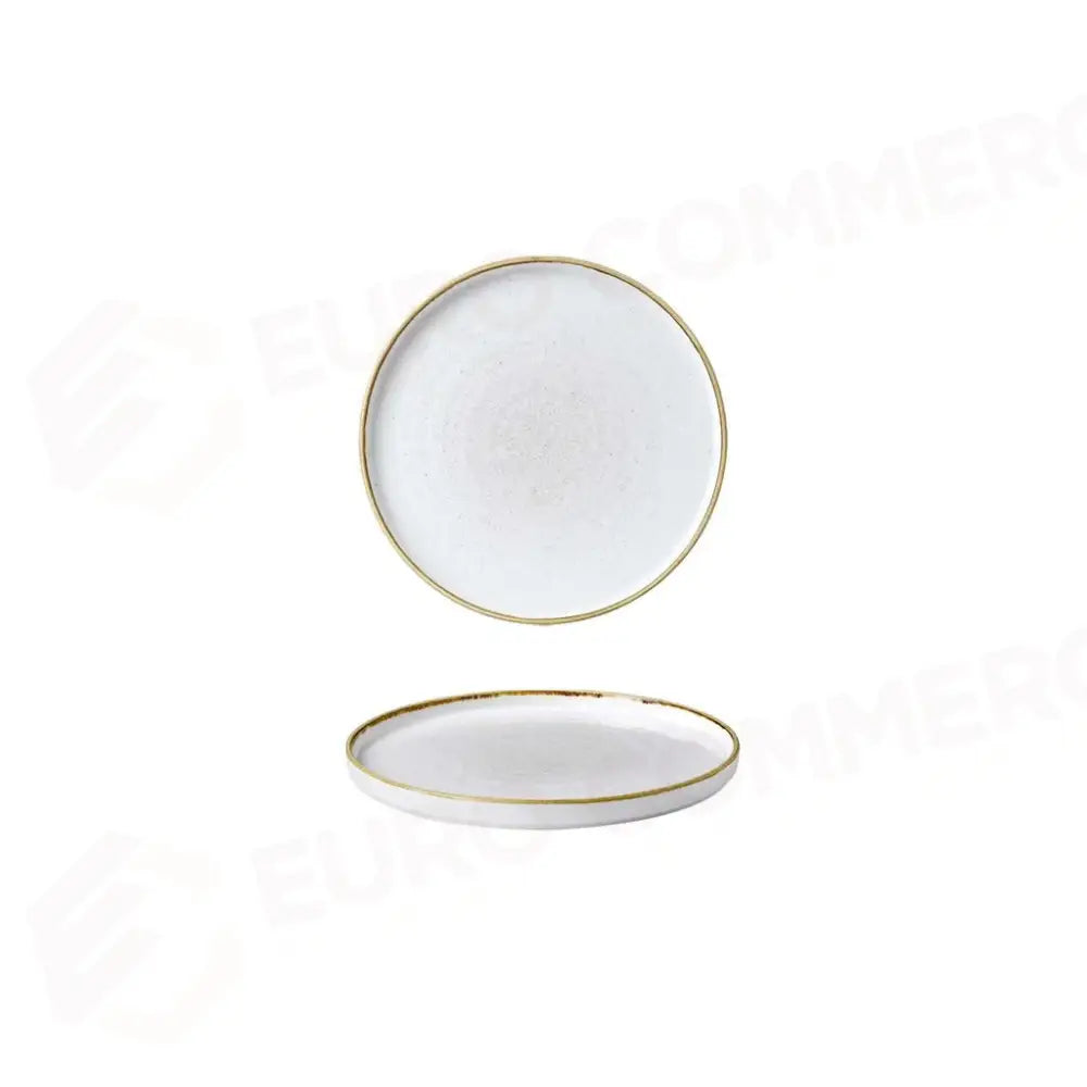 PIATTO PIANO WALLED 16 CM STONECAST BARLEY WHITE SWHSWP161 CHURCHILL - 9781869 - MEDRI