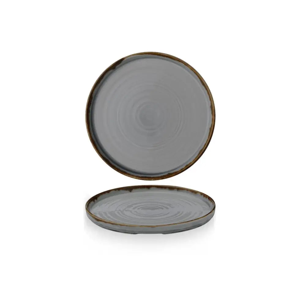 PIATTO PIANO WALLED 21 CM HARVEST GREY HVGYWP211 DUDSON - 9782476 - MEDRI