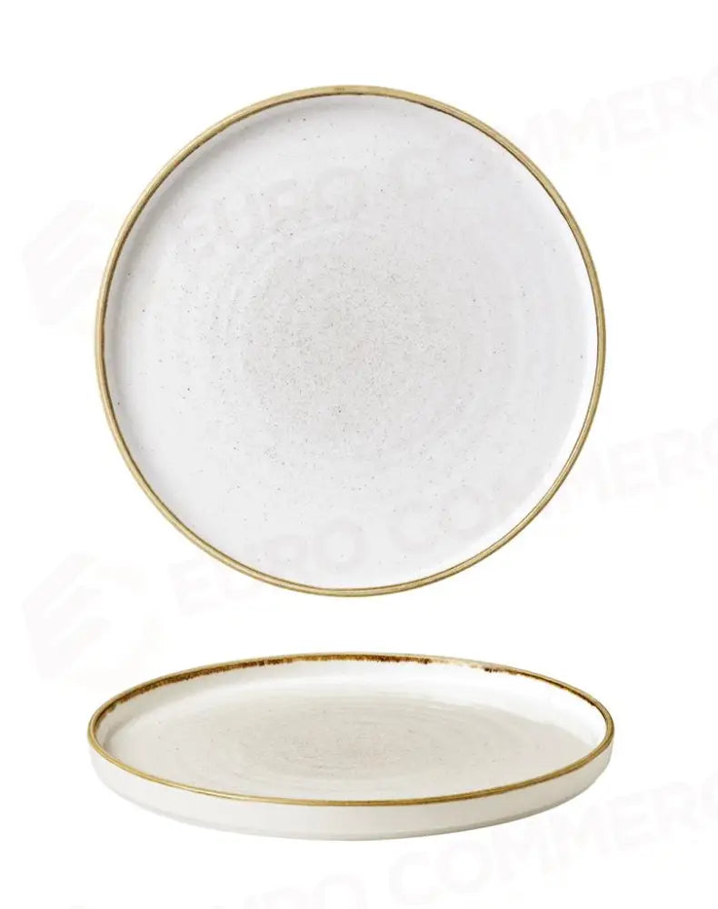 PIATTO PIANO WALLED 26 CM STONECAST BARLEY WHITE SWHSWP261 CHURCHILL - 9781566 - MEDRI