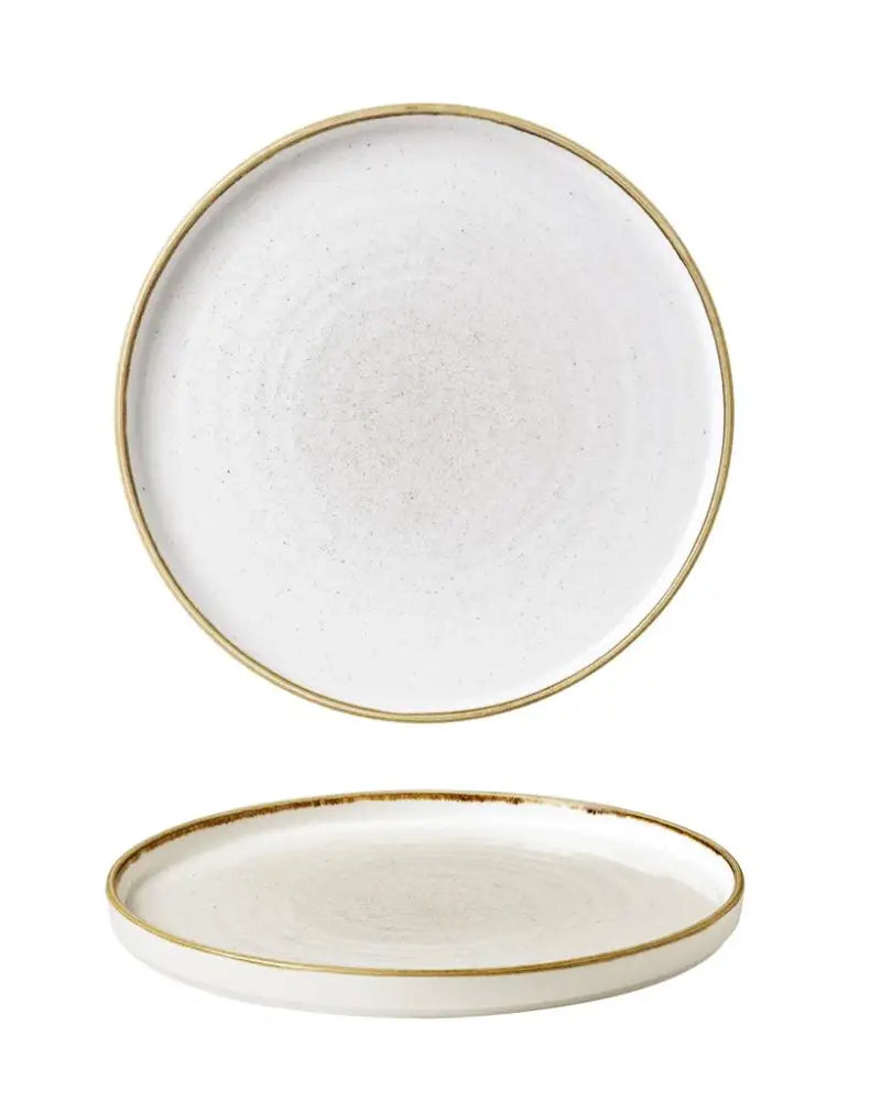 PIATTO PIANO WALLED 26 CM STONECAST BARLEY WHITE SWHSWP261 CHURCHILL - 9781566 - MEDRI