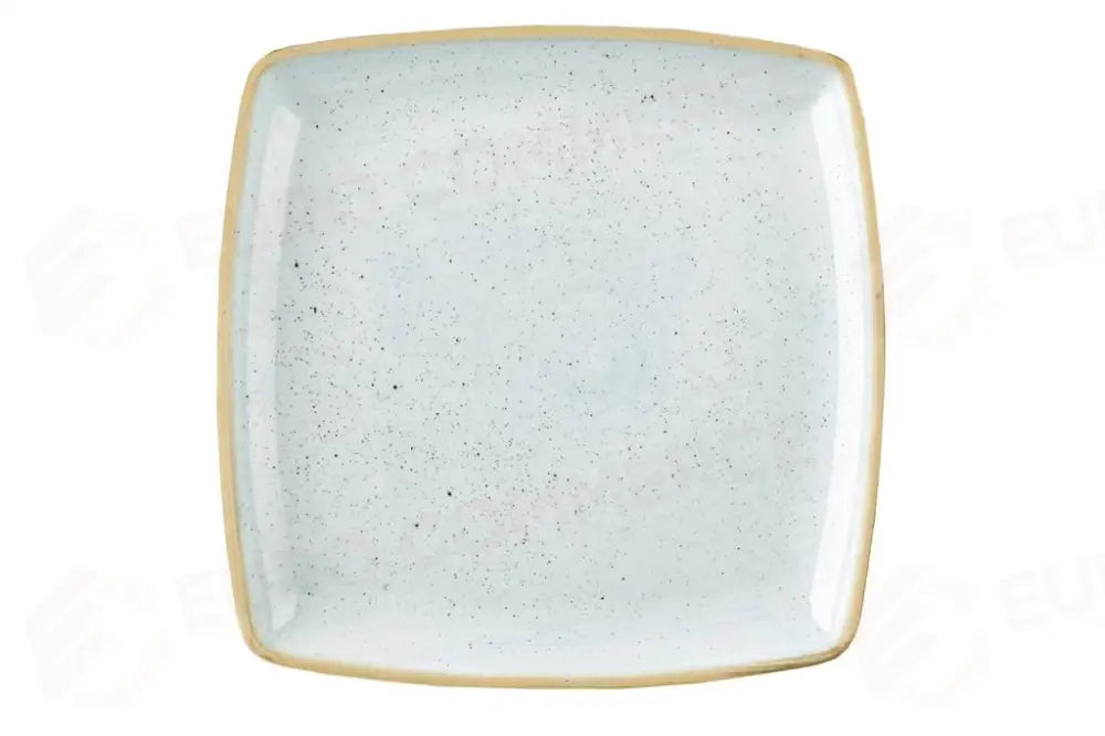 PIATTO QUADRO 26.8X26.8 CM STONECAST DUCK EGG BLUE SDESDS101 CHURCHILL - 9780722 - MEDRI