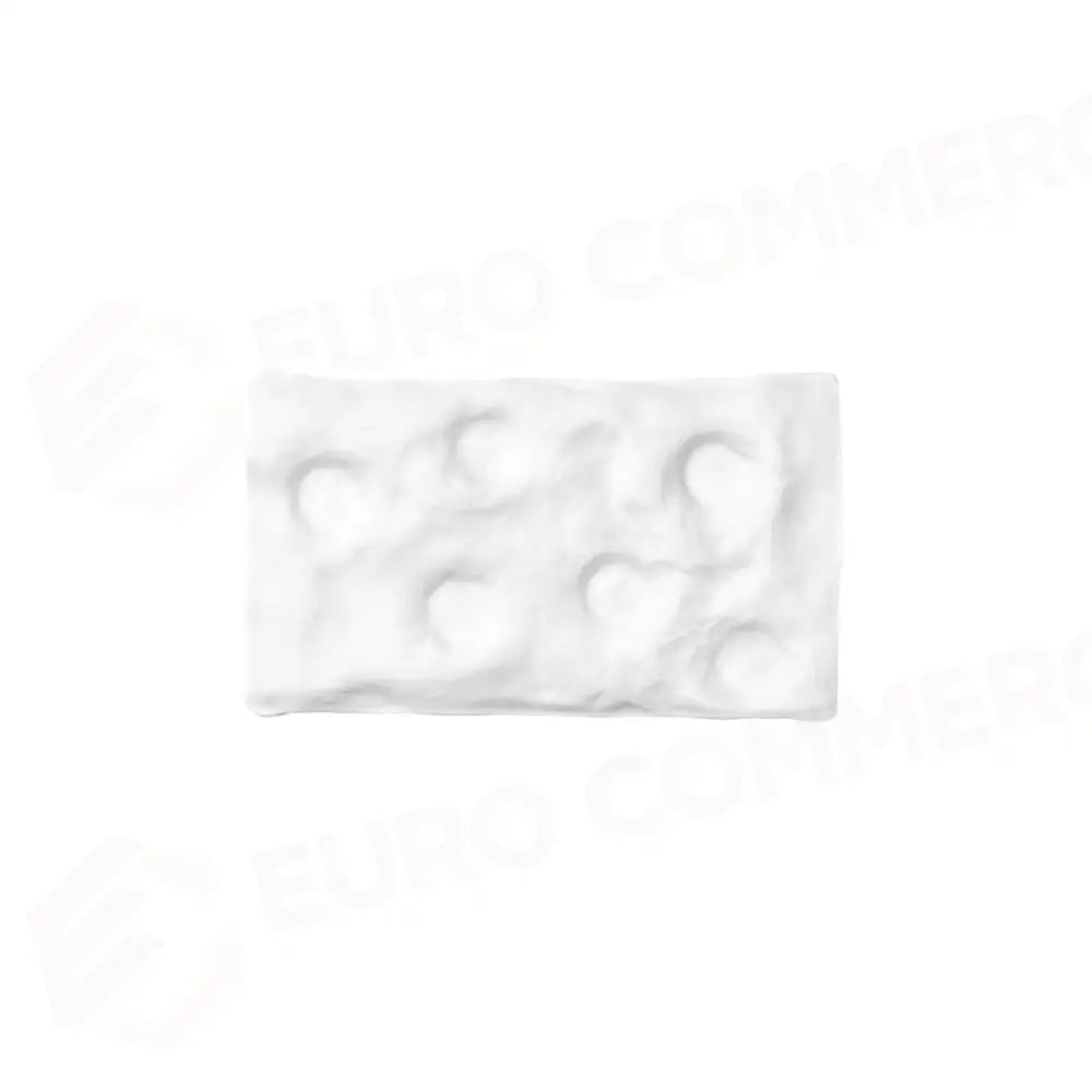 PIATTO RETT.FORO CM. 21,5×12,5 SENZA SMALTO MATERIA - MAT.20.S - SUMISURA - Piatti Gourmet