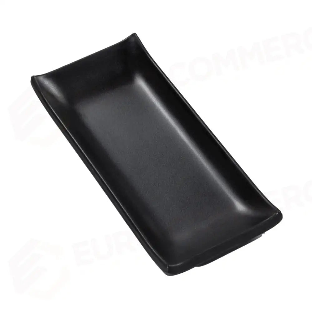 PIATTO RETTANGOLARE 23X10 CM NERO MELAMINA BLACK W19-W20 MEDRI - 13170039 - MEDRI