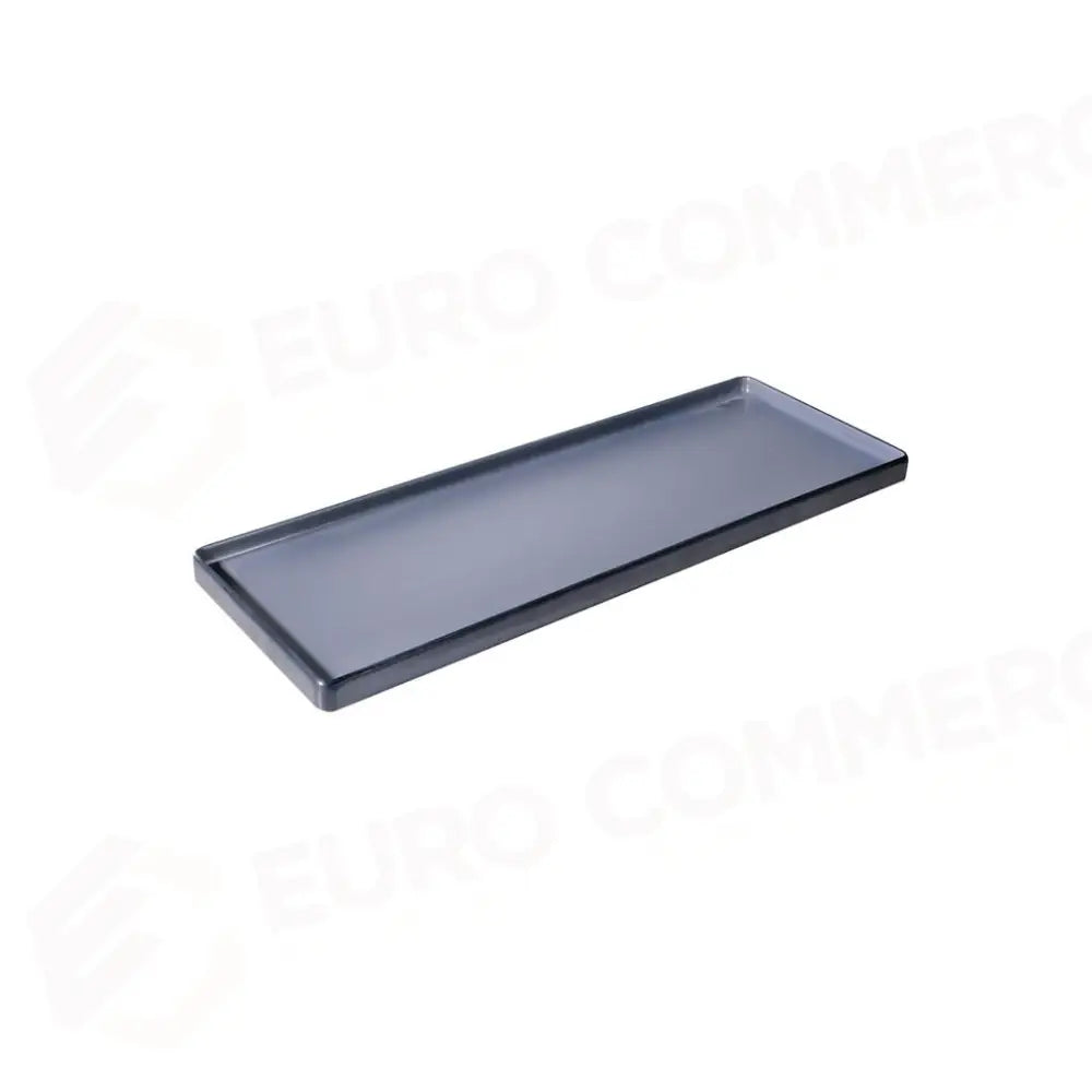 PIATTO RETTANGOLARE 25X12 CM GREY/BLACK MELAMINA BICOLOR YML-101 MEDRI - 13170198 - MEDRI