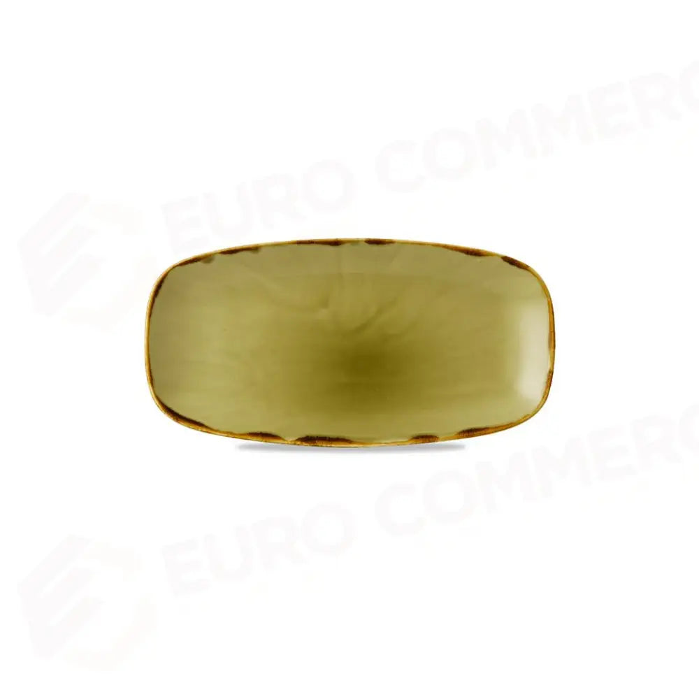 PIATTO RETTANGOLARE 29,5X15 CM HARVEST GREEN HVGRXO111 DUDSON - 9782498 - MEDRI