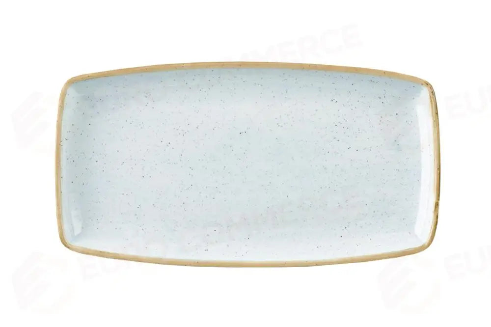 PIATTO RETTANGOLARE 29.5X15 CM STONECAST DUCK EGG BLUE SDESOP111 CHURCHILL - 9780721 - MEDRI