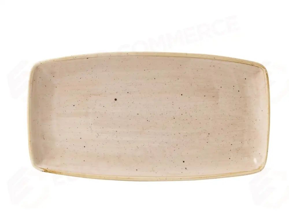 PIATTO RETTANGOLARE 29.5X15 CM STONECAST NUTMEG CREAM SNMSOP111 CHURCHILL - 9780905 - MEDRI
