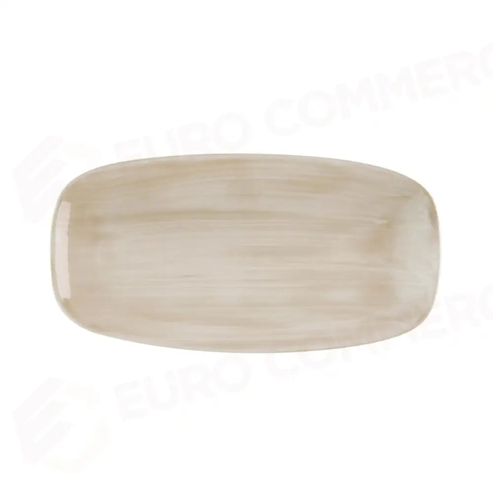 PIATTO RETTANGOLARE 29.8X15.3 CM CANVAS NATURAL STONECAST CSNTXO111 CHURCHILL - 9783271 - MEDRI