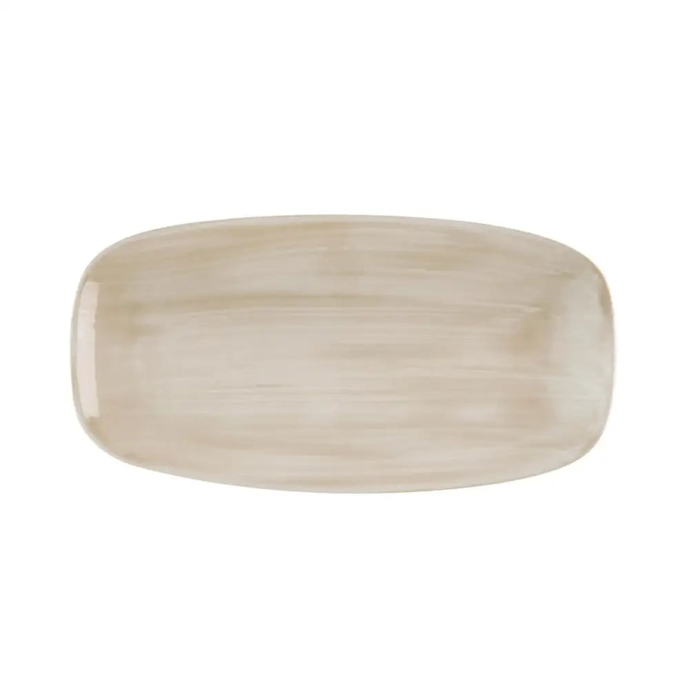PIATTO RETTANGOLARE 29.8X15.3 CM CANVAS NATURAL STONECAST CSNTXO111 CHURCHILL - 9783271 - MEDRI