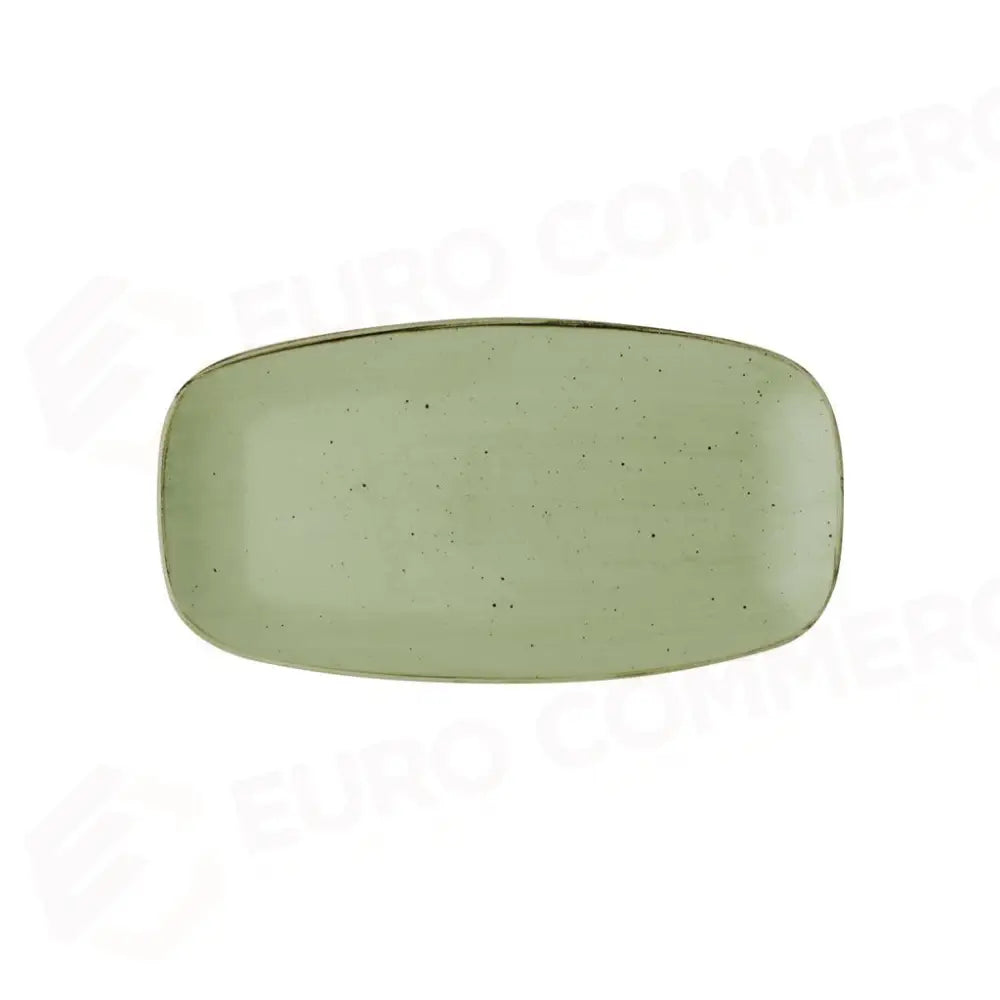 PIATTO RETTANGOLARE 29.8X15.3 CM STONECAST SAGE GREEN SSASXO111 CHURCHILL - 9782921 - MEDRI