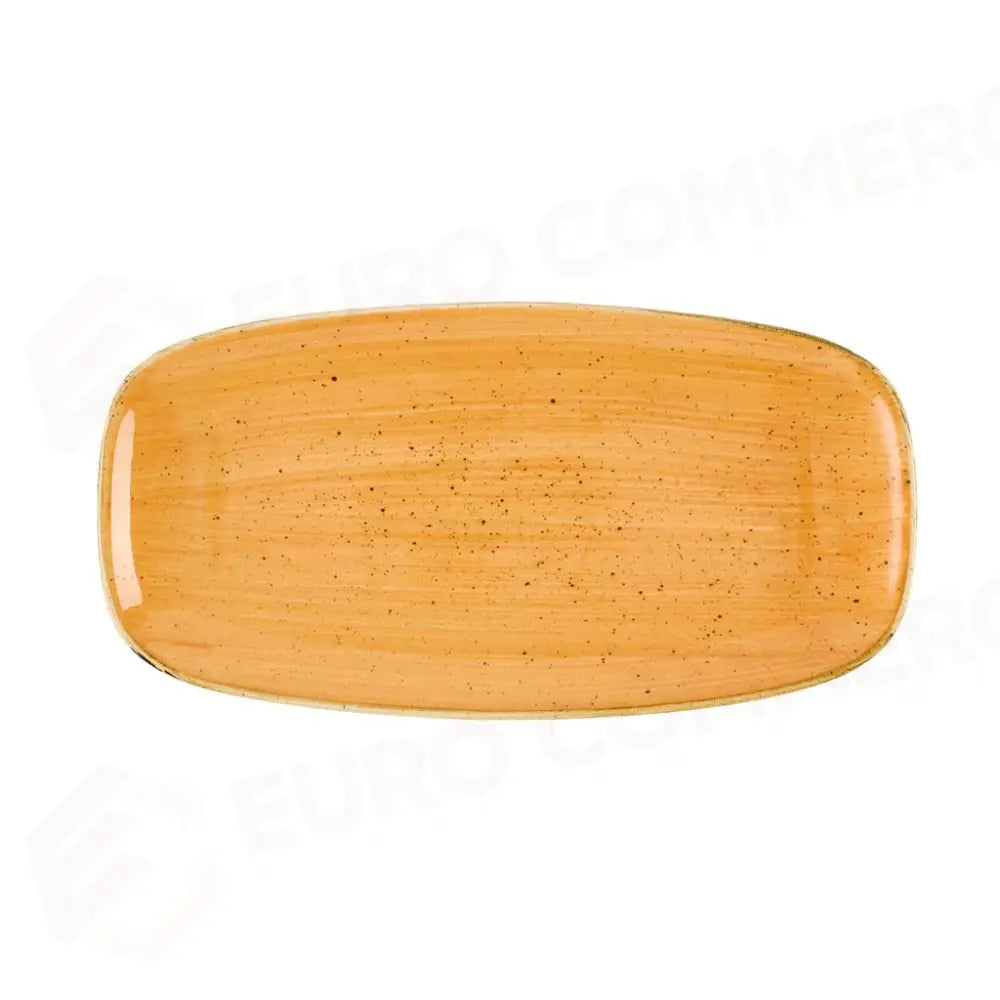 PIATTO RETTANGOLARE 29.8X15.3 CM TANGERINE STONECAST STGSXO111 CHURCHILL - 9783111 - MEDRI