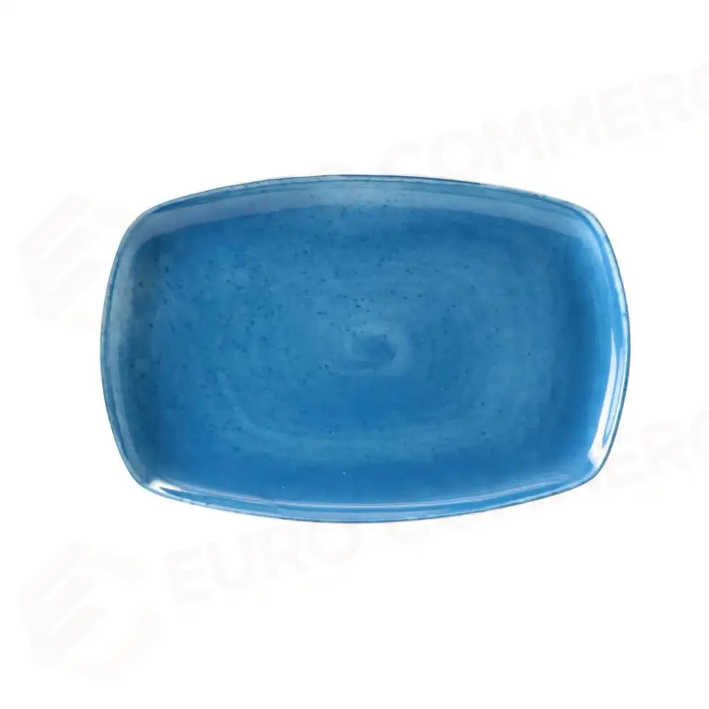 PIATTO RETTANGOLARE 30.5X20 CM MATIZ BLUE MEDRI - 13790037 - MEDRI