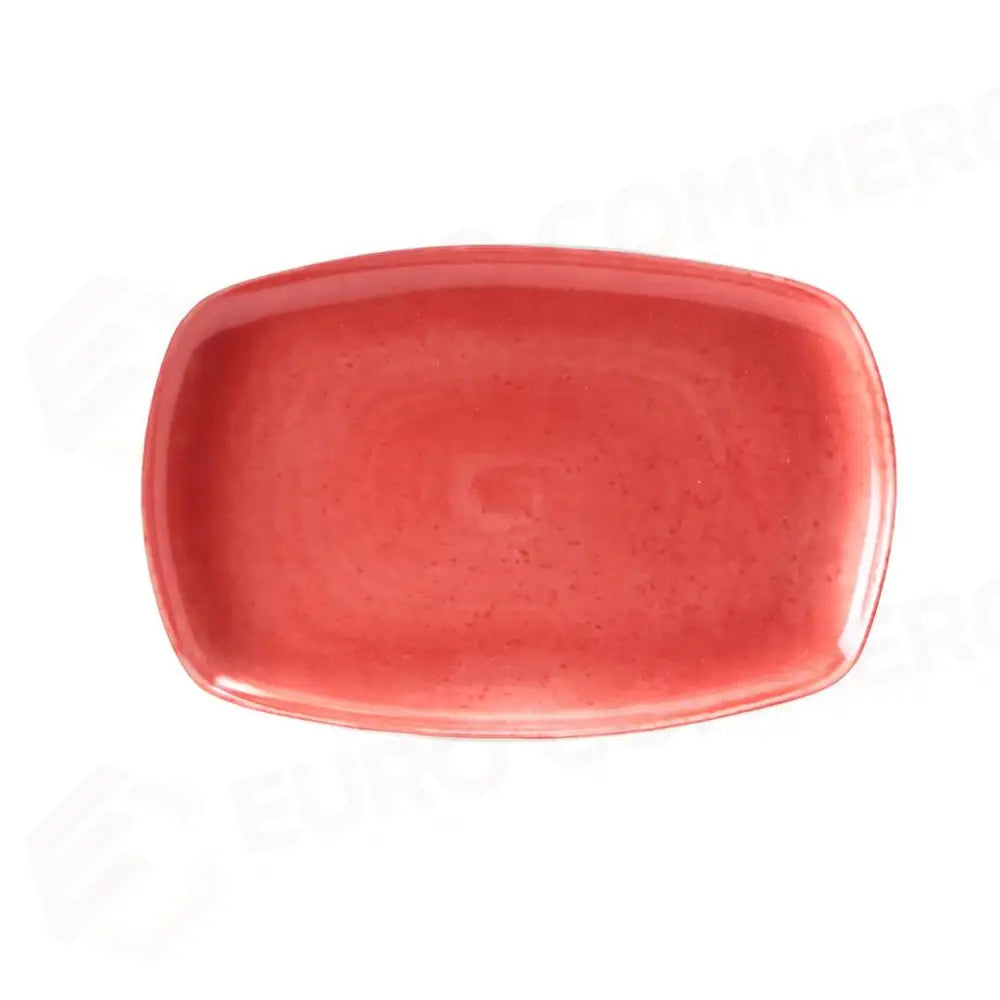 PIATTO RETTANGOLARE 30.5X20 CM MATIZ CORALLO MEDRI - 13790055 - MEDRI