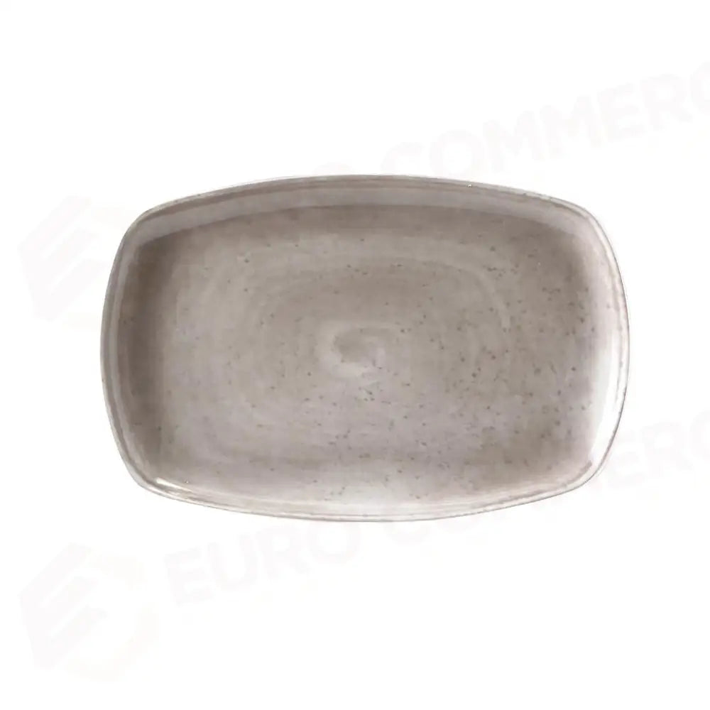 PIATTO RETTANGOLARE 30.5X20 CM MATIZ GRIGIO MEDRI - 13790019 - MEDRI